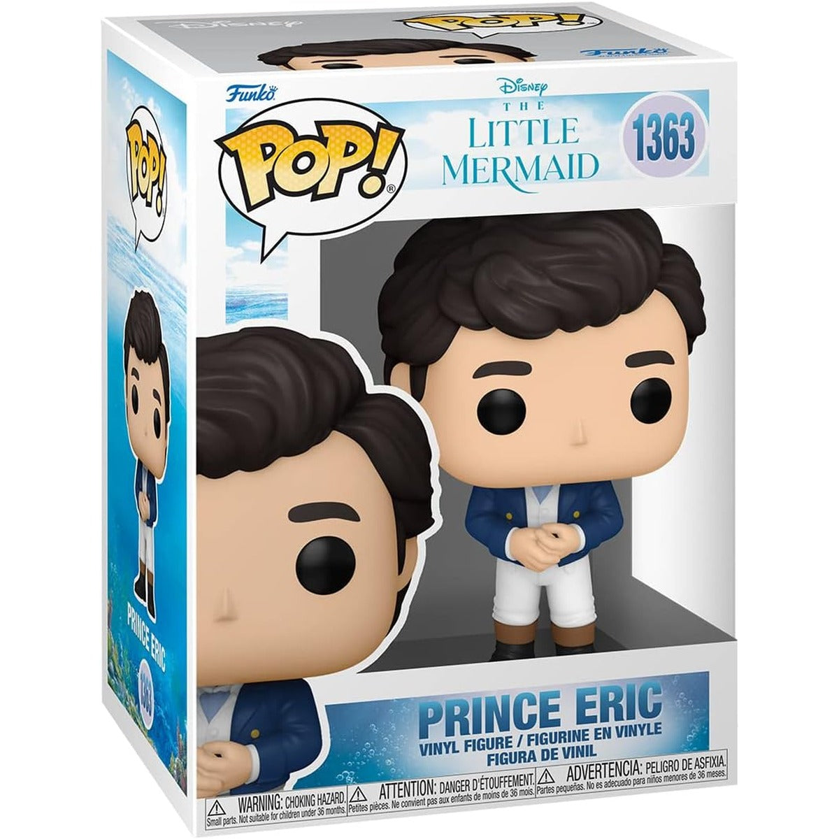 Funko POP! Disney: The Little Mermaid - Prince Eric - Collectable Vinyl Figure - Gift Idea - Official Merchandise - for Kids &amp; Adults - Movies Fans - Model Figure for Collectors and Display