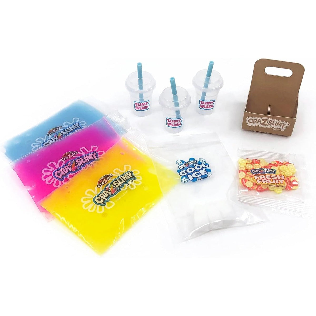 CRA-Z-Slimy World of Mini Mania Surprise Ball Collectables Make Your