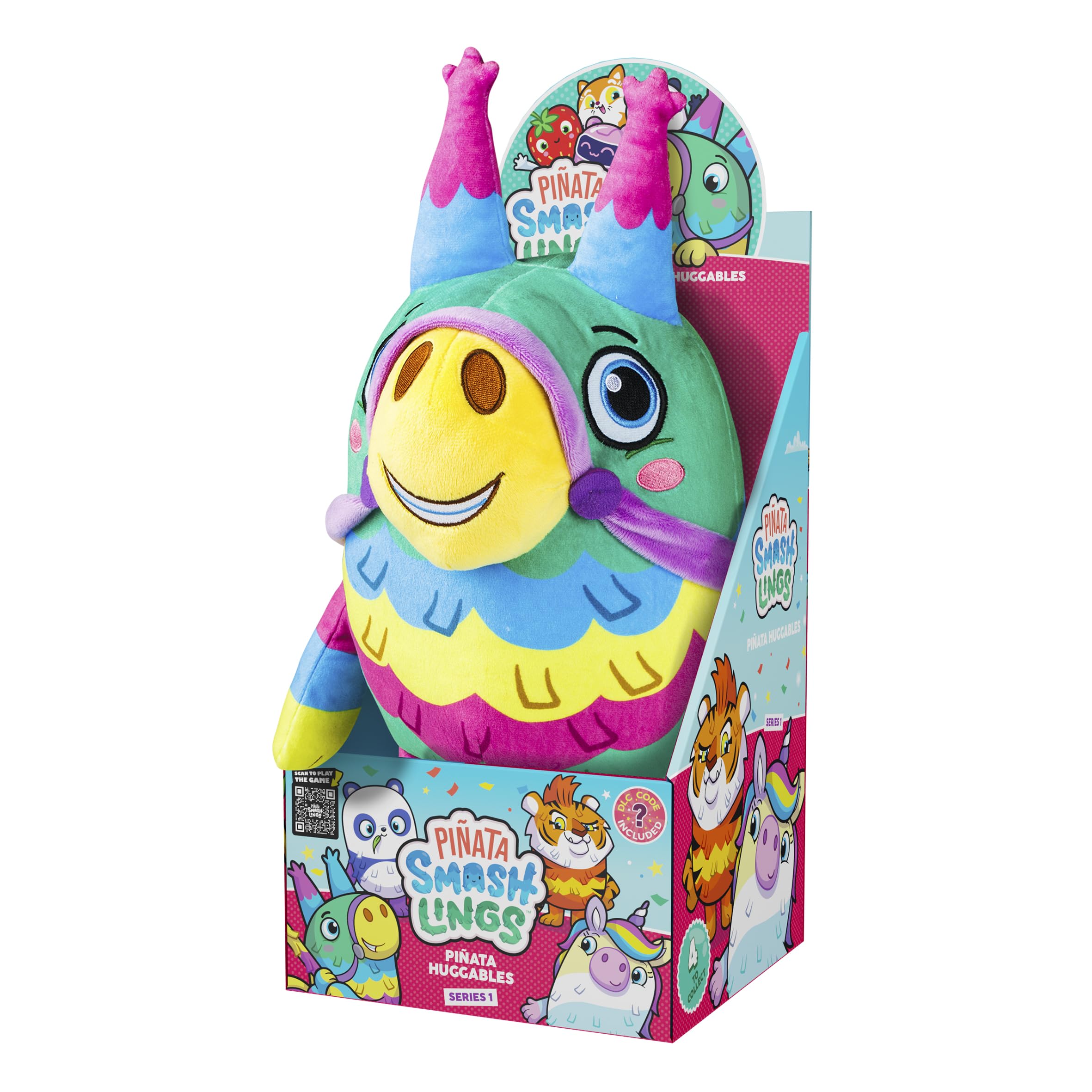 Pinata Smashlings Huggable Plush, Dazzle Donkey