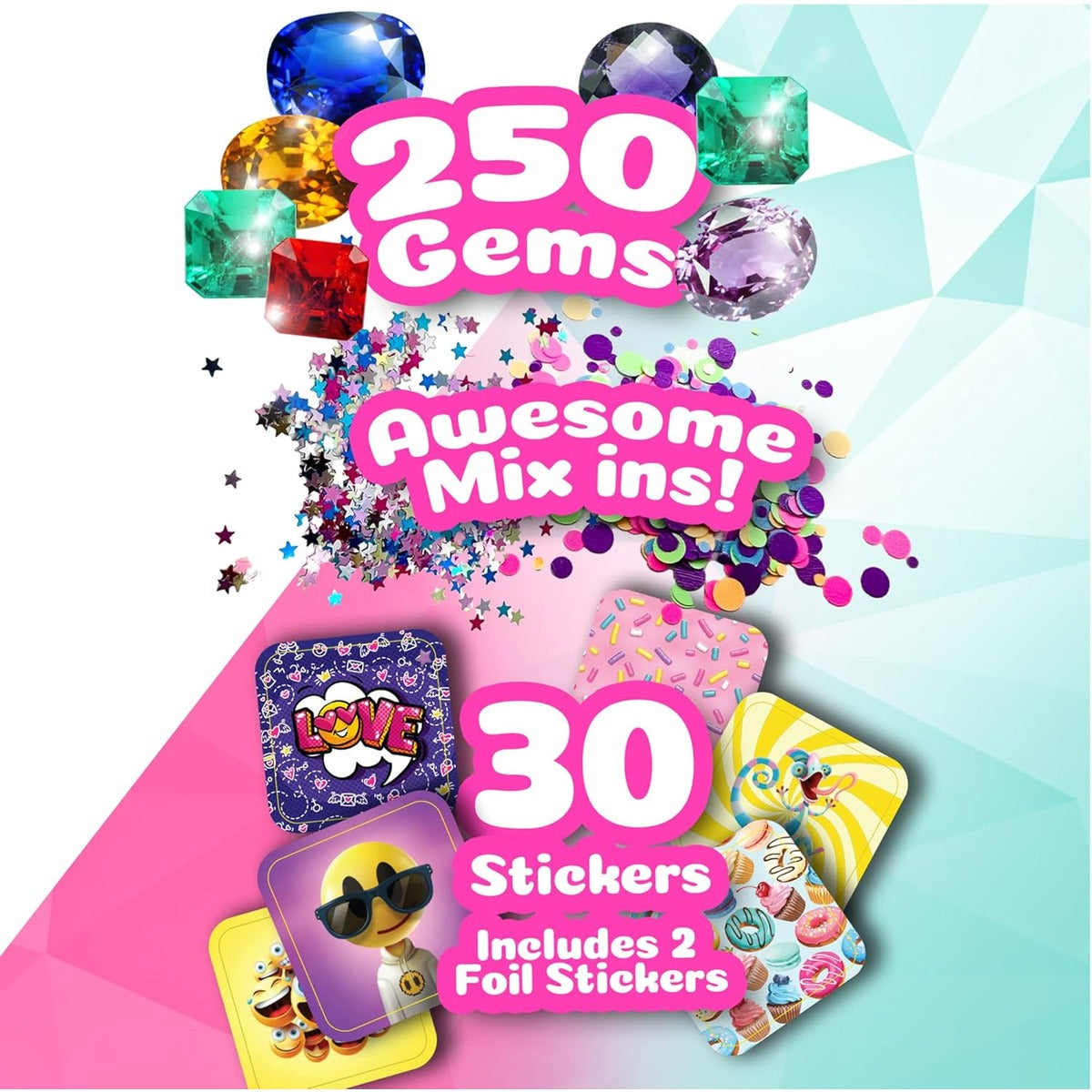 ACTIVITY KINGS ILY DIY 3D Sticker Maker – Arts & Crafts Kit for Kids Ages 6+ | Makes 30 Custom Stickers Fun & Creative Toy Gi