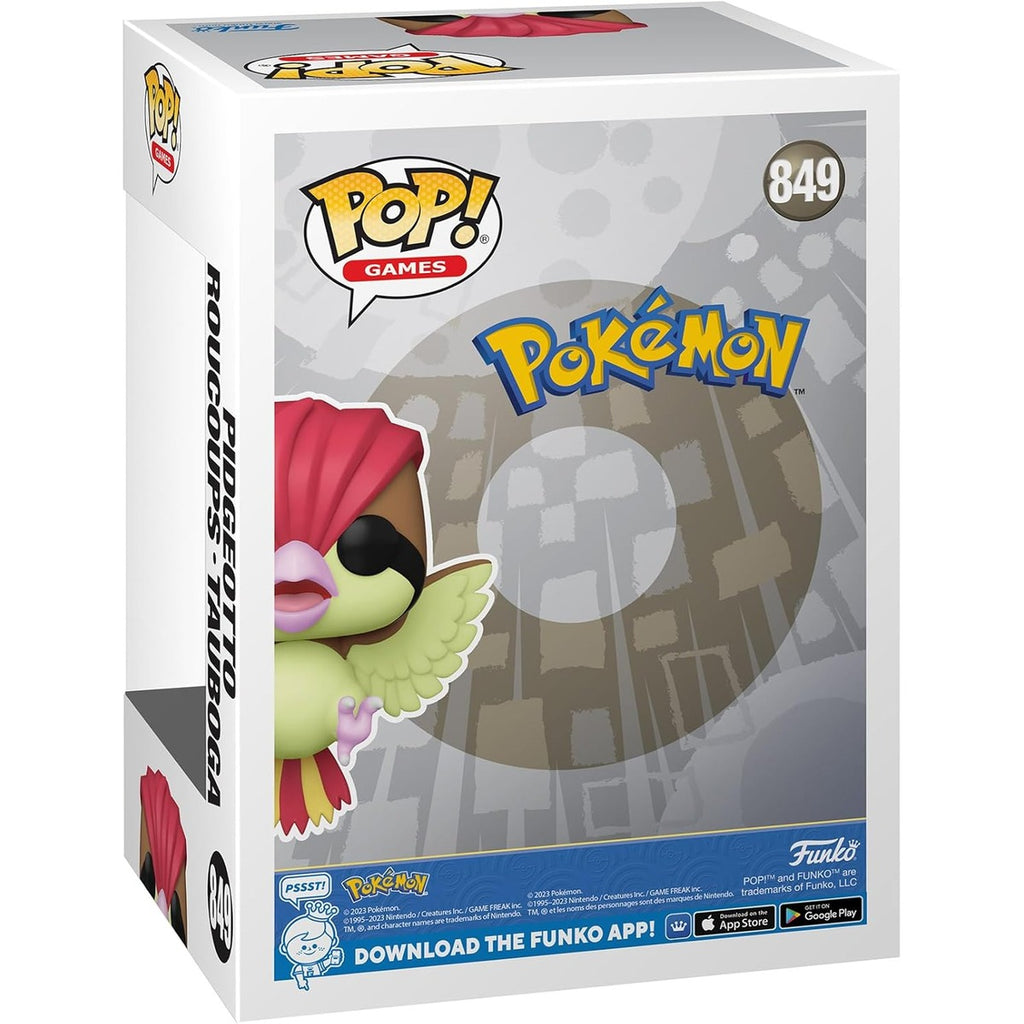 Funko - Figurine Pokemon - Pidgeotto/Roucoups Pop 10cm - 0889698746311