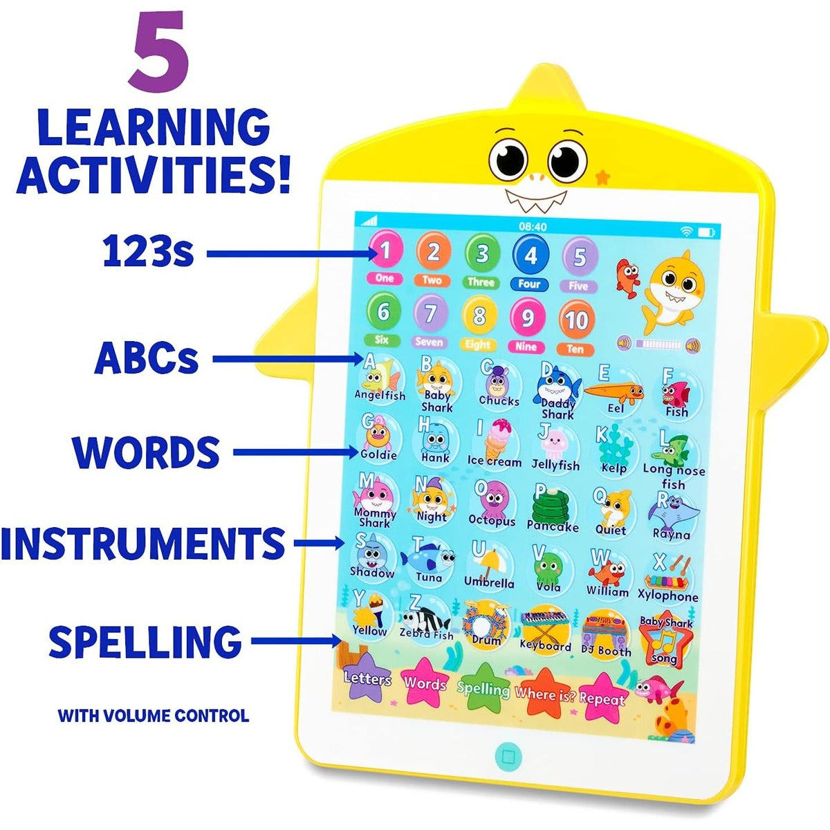 WowWee Baby Shark's Big Show! Kids Tablet