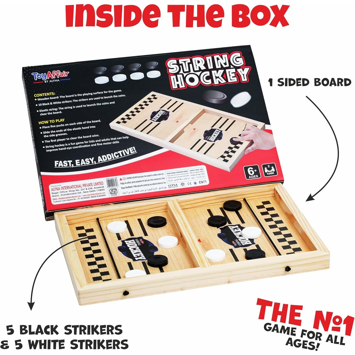 Fast Sling Puck Board Game