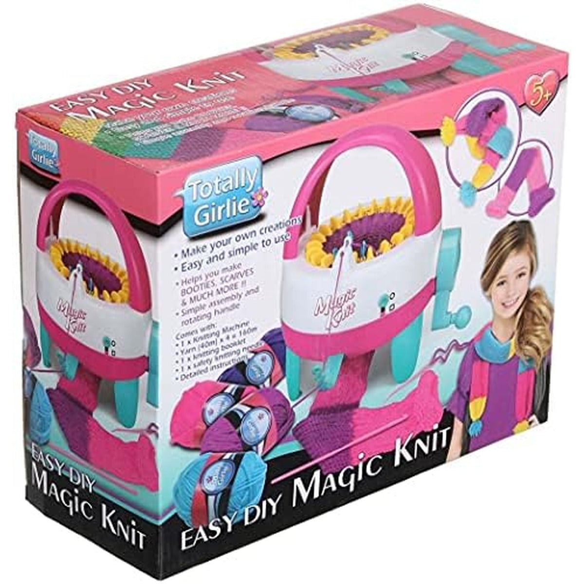 Totally girlie easy magic knit