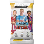 Topps Match Attax UCC 2025/2026 Collectible Football Trading Cards, Full Box with 32 Packets, 384 Cards with 4 Special Insert Cards per Pack, Officially Licensed Product