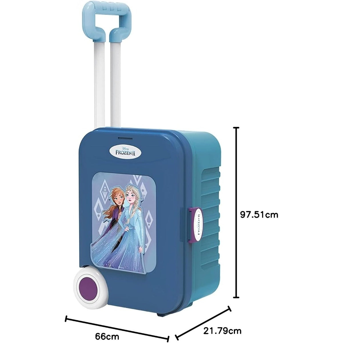 Disney Frozen2 Kitchen Trolley Case 3 In 1, Blue, EODS008-951MA
