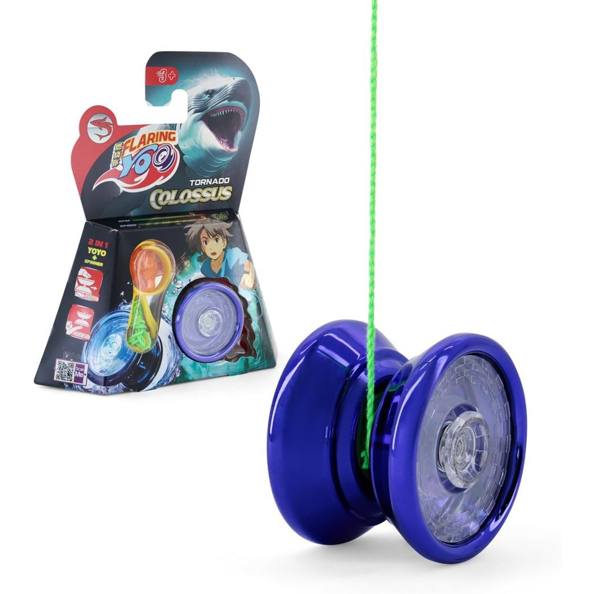 Tornado Colossus Professional Yo-Yo Toy with String for Kids Durable Design with Auto Return Mechanism for Kids and…
