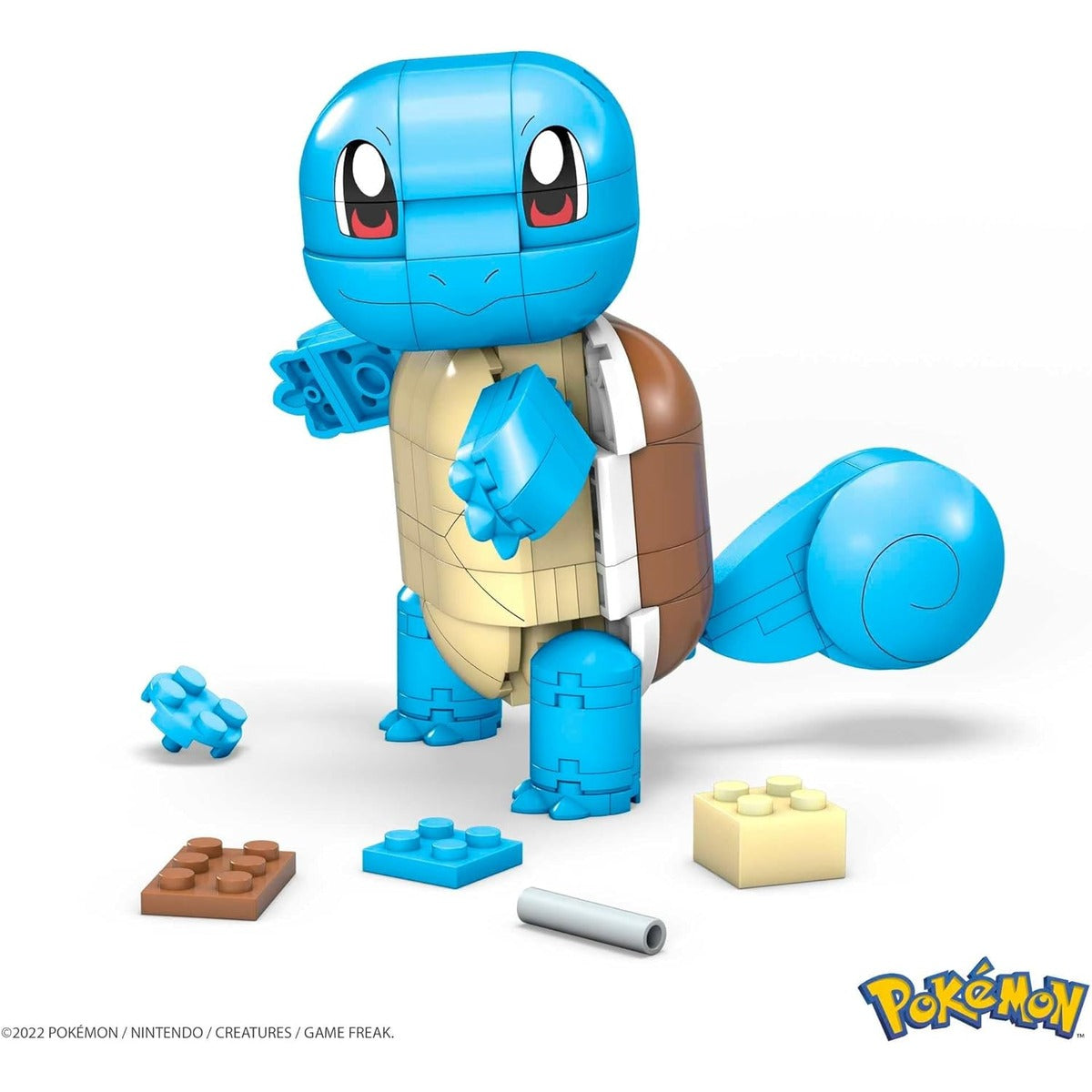 MEGA Pokémon Building Toys Set Build & Show Squirtle with 199 Pieces
