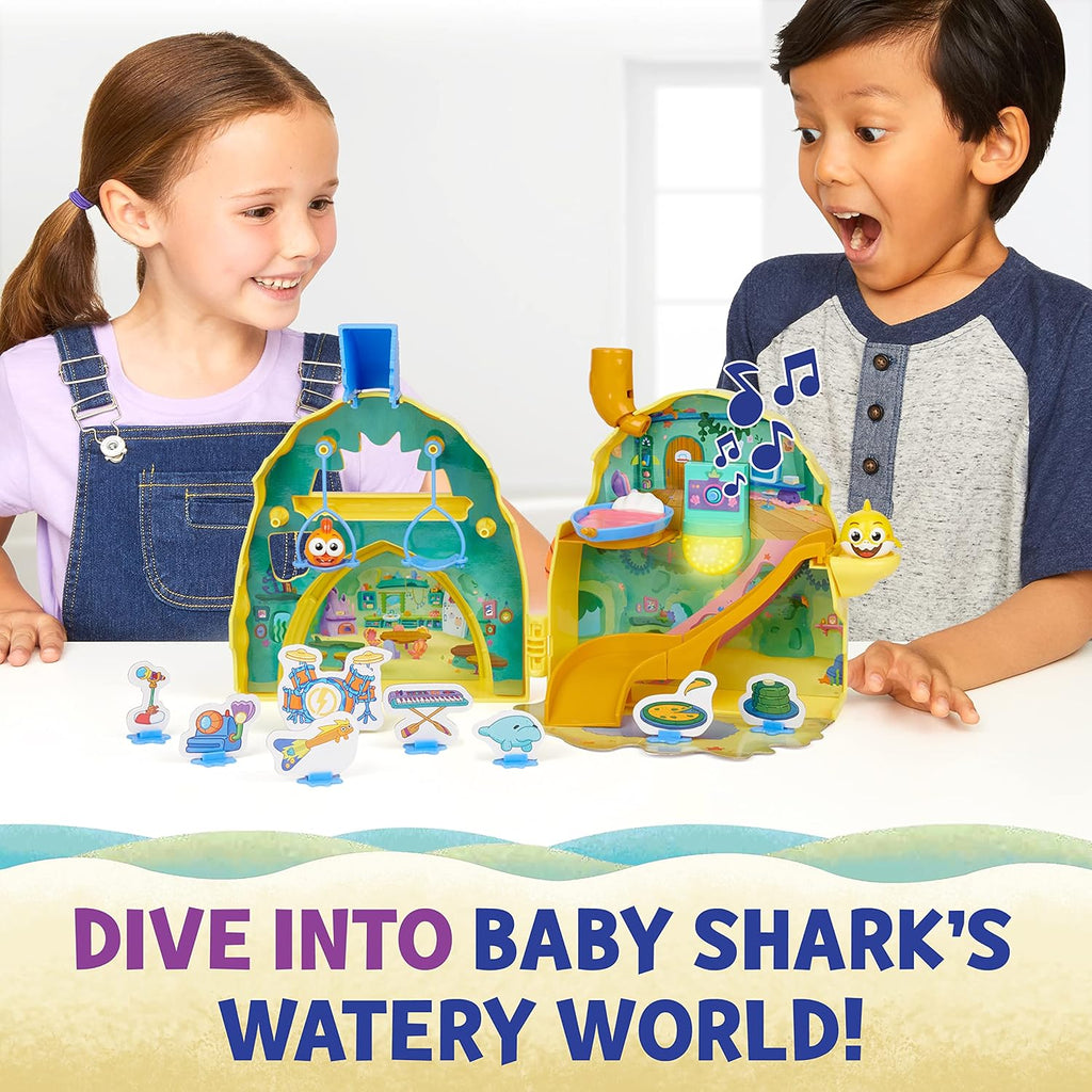 WowWee Baby Shark's Big Show! Shark House Playset