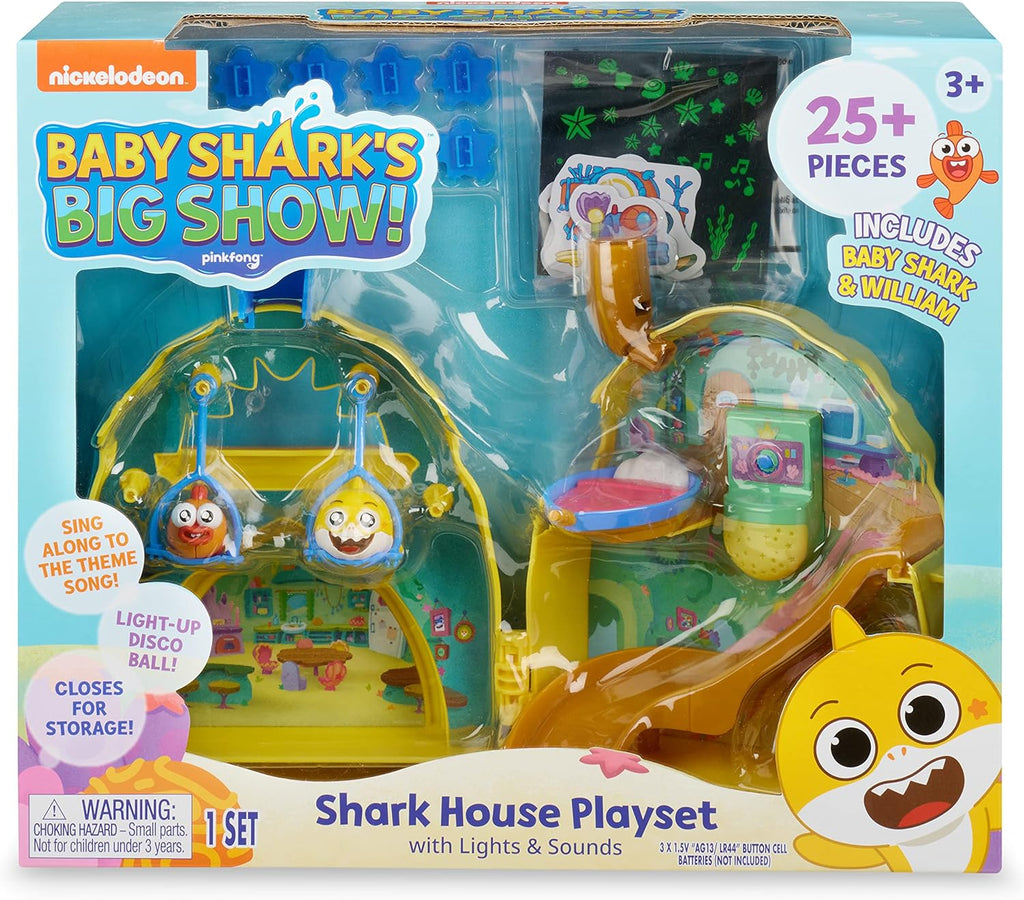 WowWee Baby Shark's Big Show! Shark House Playset