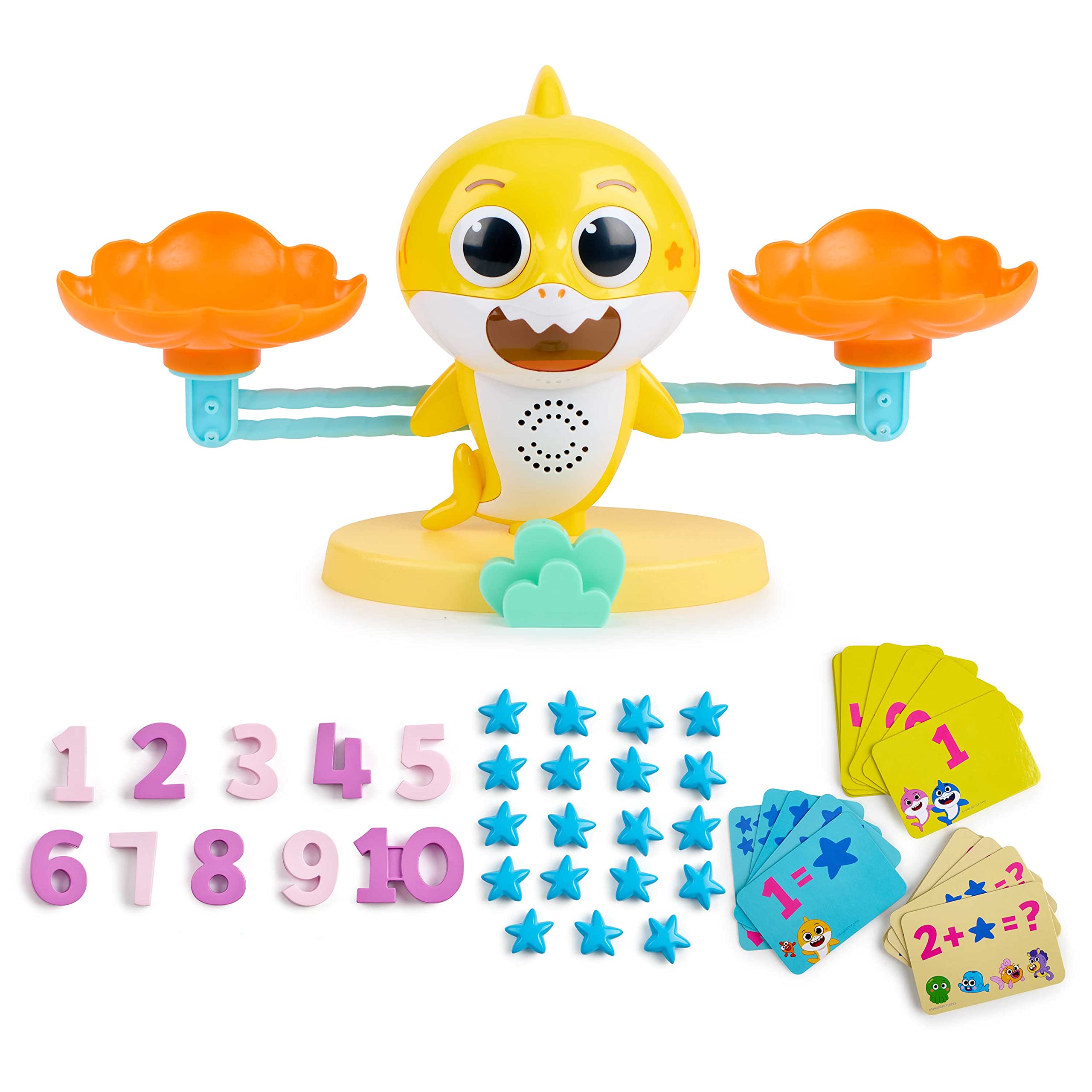 Baby Shark's Big Show! Sea-Saw-Counting Game – Educational Toy for Toddlers – Kids Math Toys
