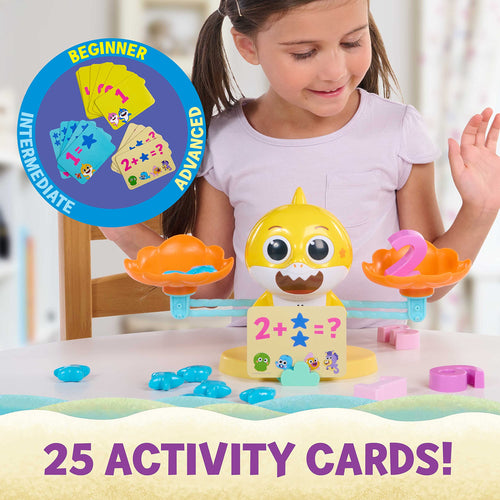 Baby Shark's Big Show! Sea-Saw-Counting Game – Educational Toy for Toddlers – Kids Math Toys