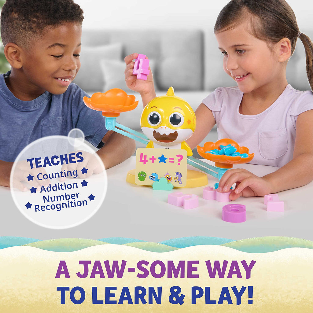 Baby Shark's Big Show! Sea-Saw-Counting Game – Educational Toy for Toddlers – Kids Math Toys