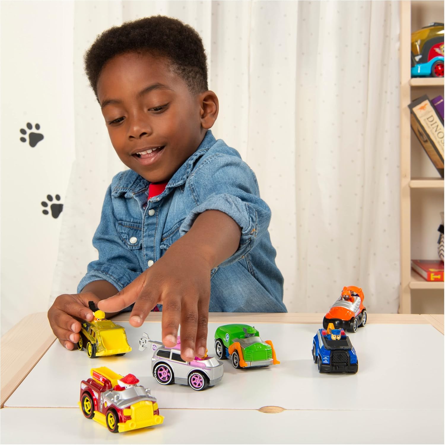 Paw Patrol, True Metal Classic Gift Pack of 6 Collectible Die-Cast Vehicles