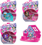Zoobles Jouet - Pack 1 Zoobles Z-Girlz - Boules Magiques Colorées