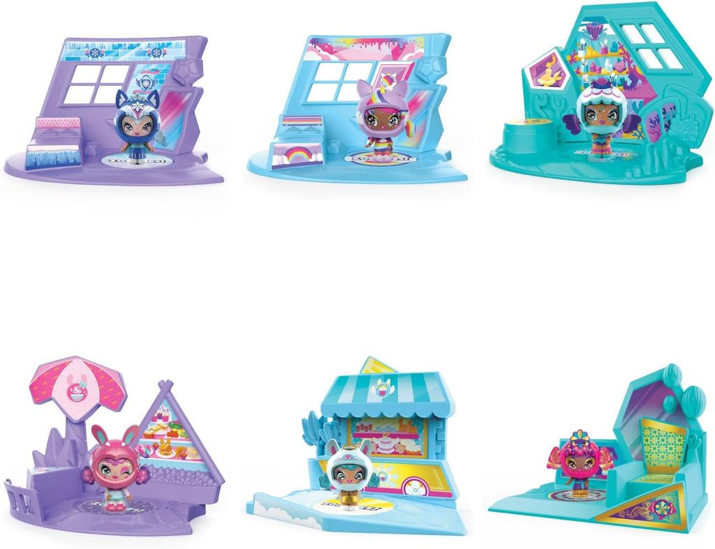 Zoobles Jouet - Pack 1 Zoobles Z-Girlz - Boules Magiques Colorées