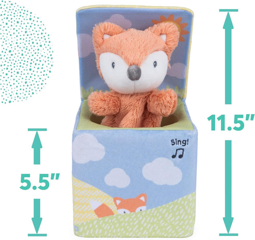 Baby GUND Fox in a Box, Animated Plush Activity Toy for Babies and Infants, Ages 0 and Up, Multicolor