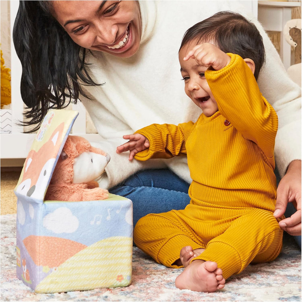 Baby GUND Fox in a Box, Animated Plush Activity Toy for Babies and Infants, Ages 0 and Up, Multicolor