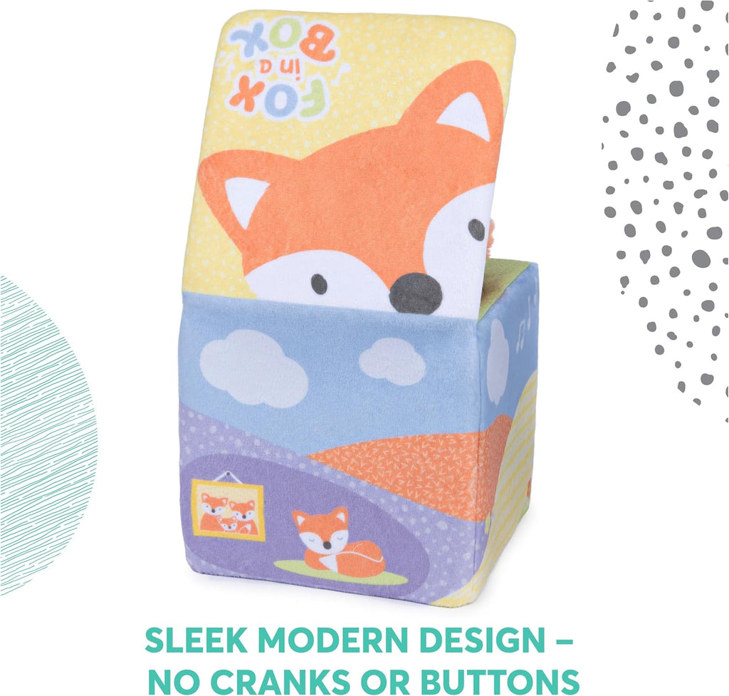 Baby GUND Fox in a Box, Animated Plush Activity Toy for Babies and Infants, Ages 0 and Up, Multicolor