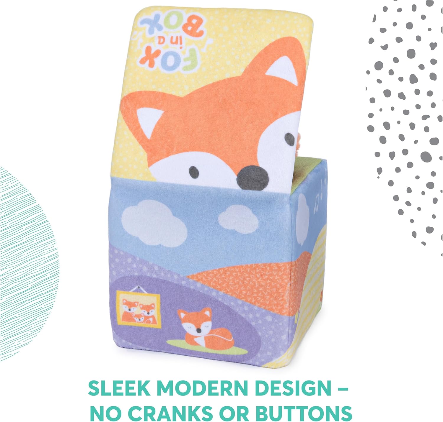 Baby GUND Fox in a Box, Animated Plush Activity Toy for Babies and Infants, Ages 0 and Up, Multicolor