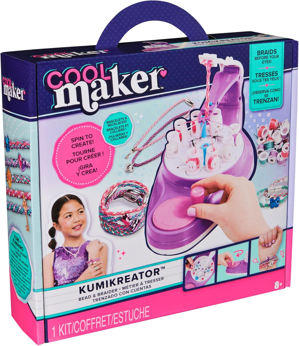 Cool Maker, KumiKreator Bead & Braider Friendship Necklace