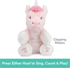 GUND Baby Alora The Unicorn Animated Plush