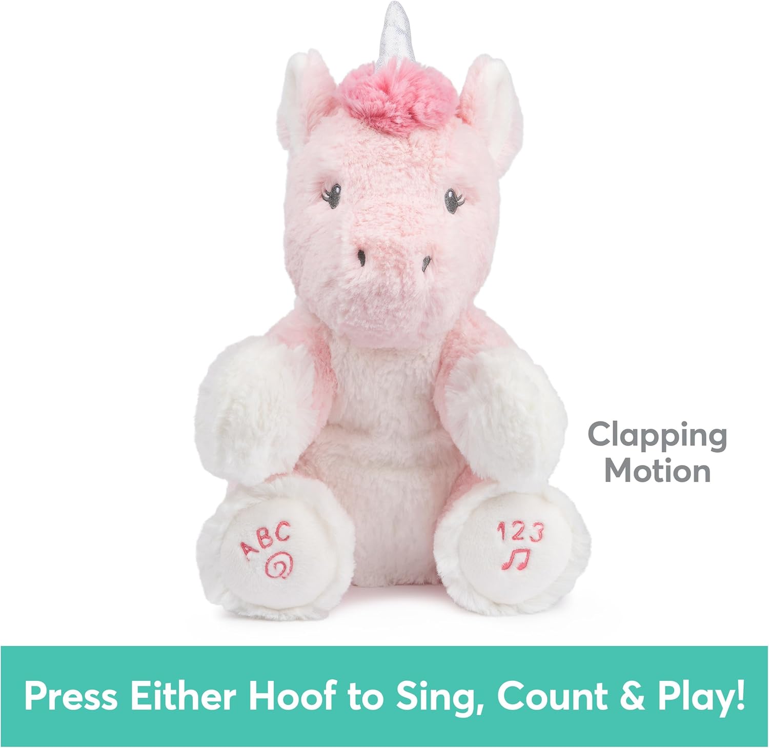 GUND Baby Alora The Unicorn Animated Plush
