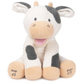 Baby GUND Buttermilk the Cow Animated Plush, Singing Stuffed Animal Sensory Toy, Sings Old MacDonald and Teaches Animal Sound