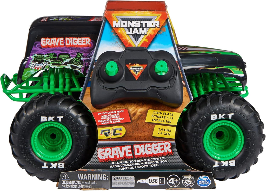Monster Jam RC Truck 1:15 - Grave Digger