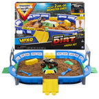 Monster Jam, Monster Dirt Arena 24-inch Playset with 2lbs of