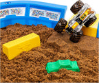 Monster Jam, Monster Dirt Arena 24-inch Playset with 2lbs of