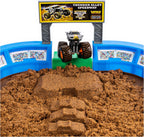 Monster Jam, Monster Dirt Arena 24-inch Playset with 2lbs of