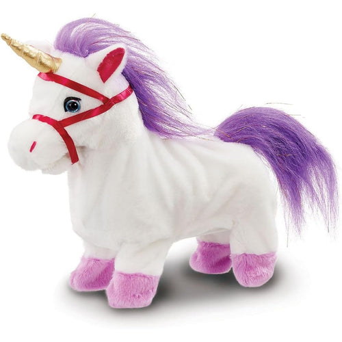 Addo Pitter Patter Pets Walk Along Unicorns, Unicorn Cuddle Pet, Magical Adventure