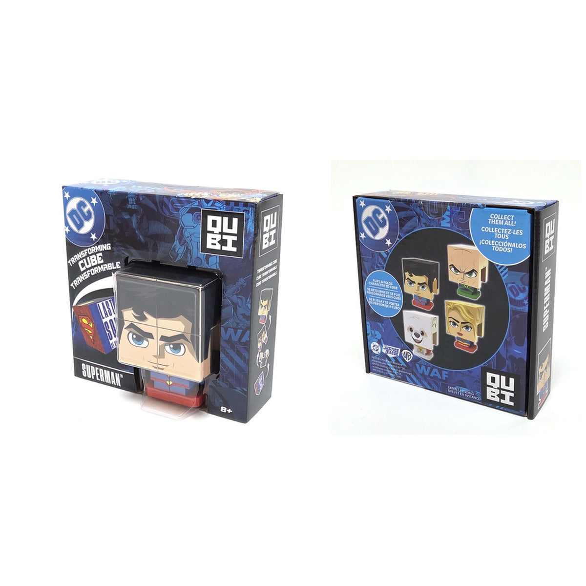 Qubi - Transformable Cube - DC Superman