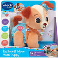 VTech Baby Explore and Move with Walking Puppy Plush Toy
