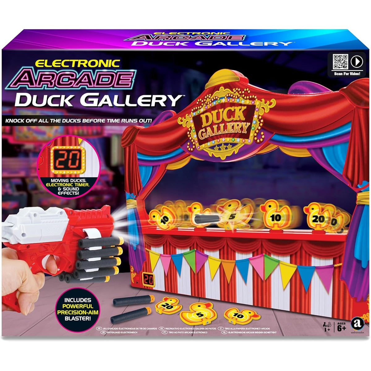 Merchant Ambassador Ambassador Games Electronic Arcade Duck Shooting