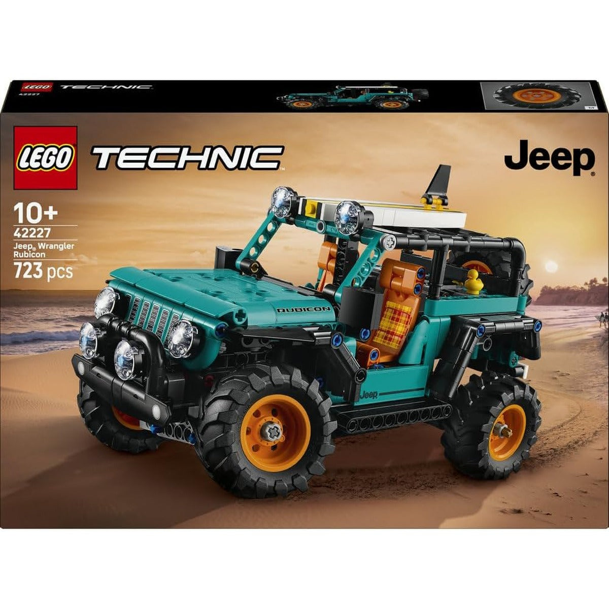 LEGO Technic Jeep Wrangler Rubicon SUV Car Toy