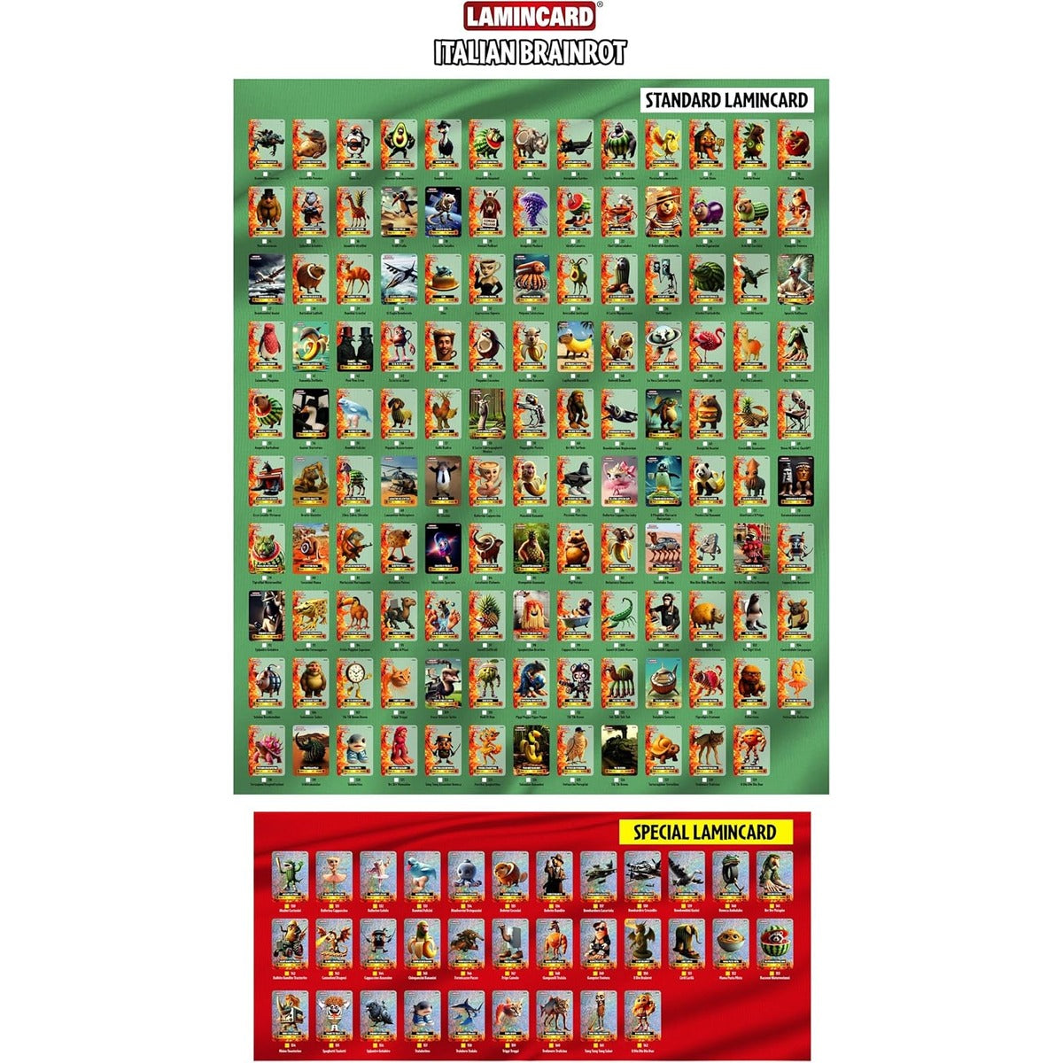 ITALIAN BRAINROT TRADING CARDS