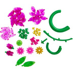 RoseArt Crystal Gem Creations Blooming Lotus Flower Kit, 75+ Pieces, Great for Adults, Tweens and Children Ages 8+