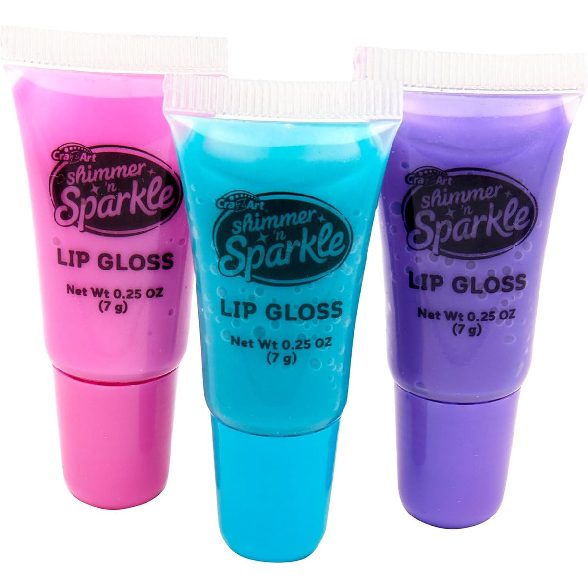 Shimmer 'n Sparkle Glitter & Gem Lip Gloss Lockets DIY Activity Set