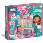 Clementoni Idea My Pen Atelier Disney Princess - DIY Pen Set with Pens, Figures, Decorations & Stickers - Creative Toy & Gift Set for Children from 6 Years, 18202