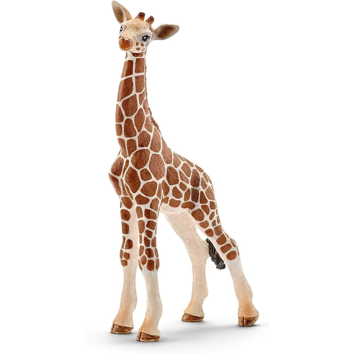 Schleich Wild Life Giraffe Calf Animal Figurine - Realistic and Highly Detailed Baby Giraffe Toy Figure, Fun and Educational Play for Boys and Girls, Gift for Kids Ages 3+