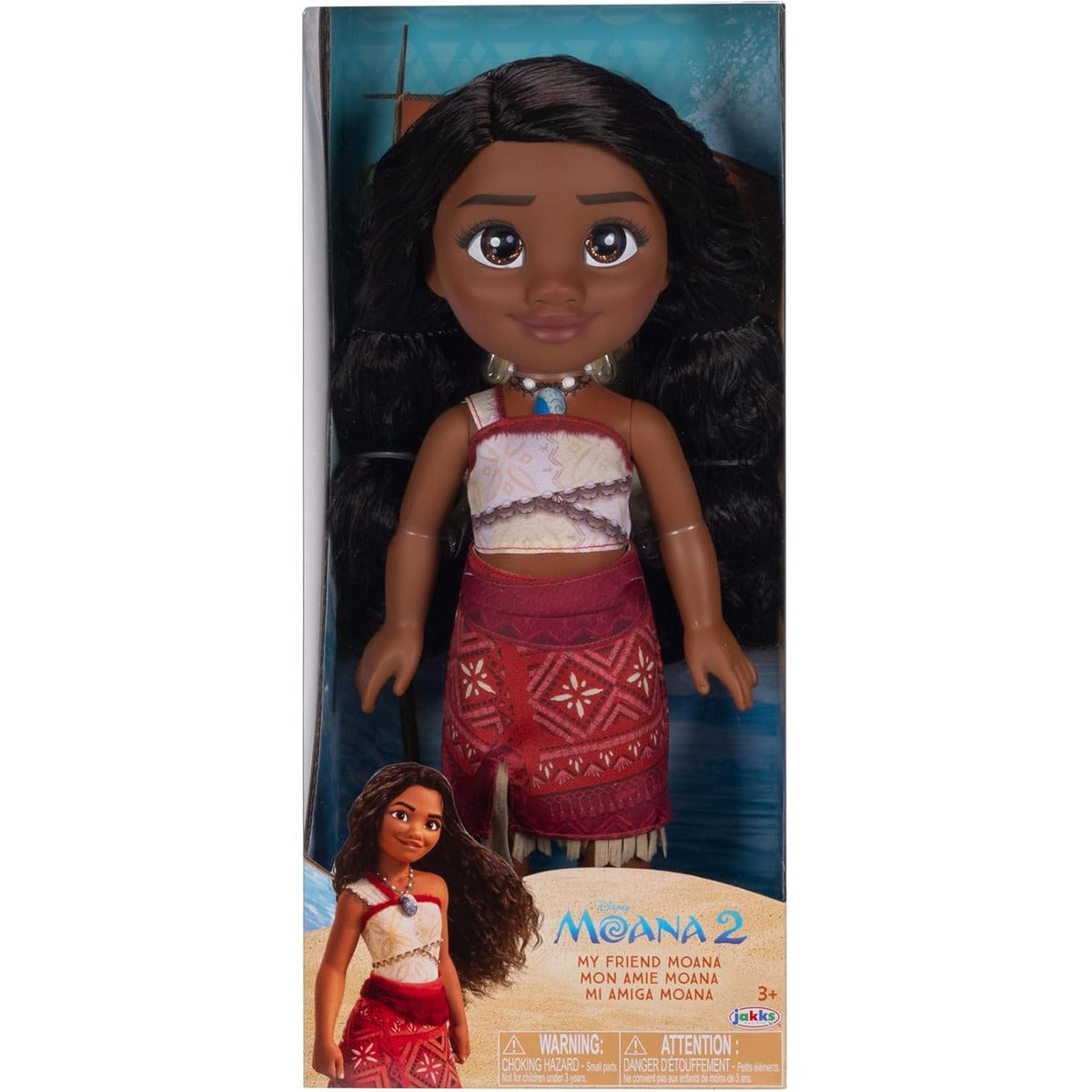 Disney Moana 2 My Friend Moana Doll is 14 Inches Tall