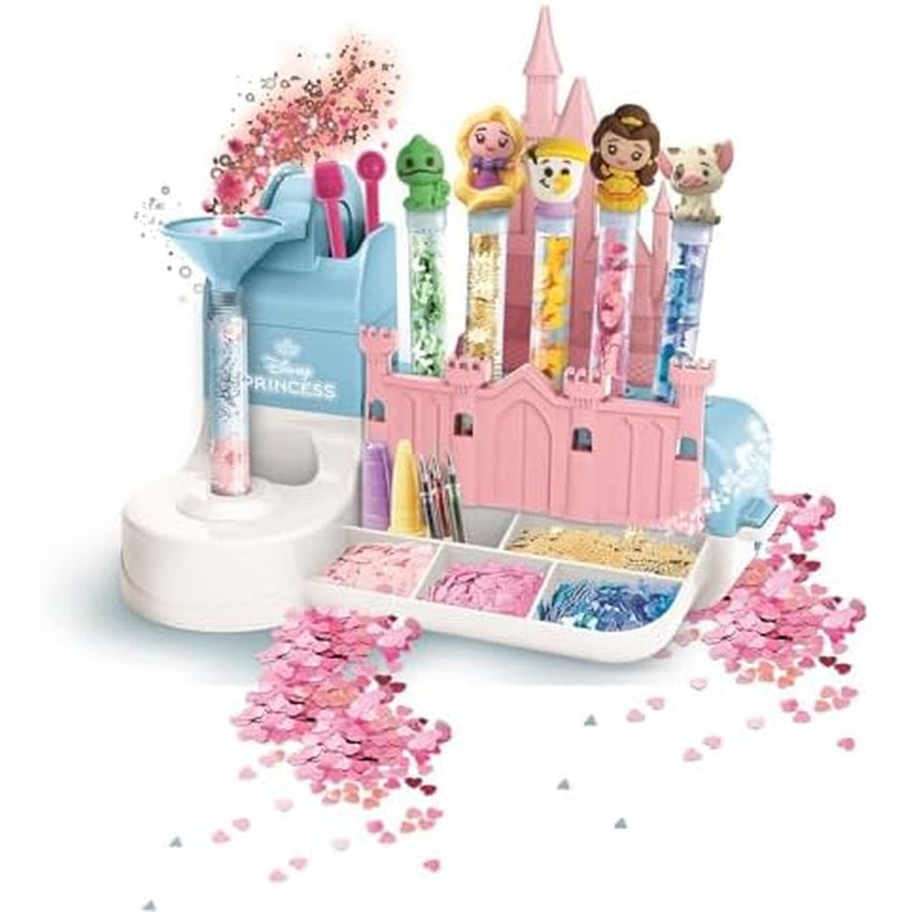 Clementoni Idea My Pen Atelier Disney Princess - DIY Pen Set with Pens, Figures, Decorations & Stickers - Creative Toy & Gift Set for Children from 6 Years, 18202