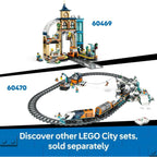 LEGO City Arctic Explorer Science Lab Truck Toy - Exploration Vehicle with Steering & Suspension - incl. a Snowscooter