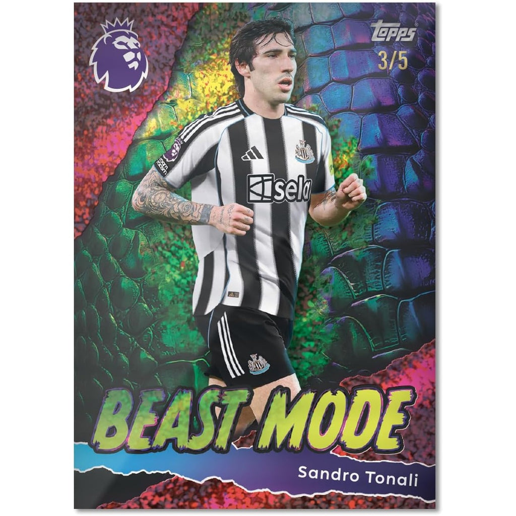 2025 Topps Premier League Debut Edition Cards - Random Mega Tin (40 Cards + 3 Exclusives) Tin 2