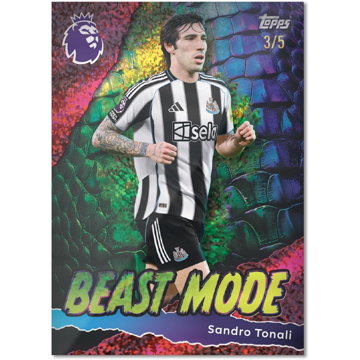2025 Topps Premier League Debut Edition Cards - Random Mega Tin (40 Cards + 3 Exclusives) Tin 2