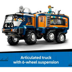 LEGO City Arctic Explorer Science Lab Truck Toy - Exploration Vehicle with Steering & Suspension - incl. a Snowscooter