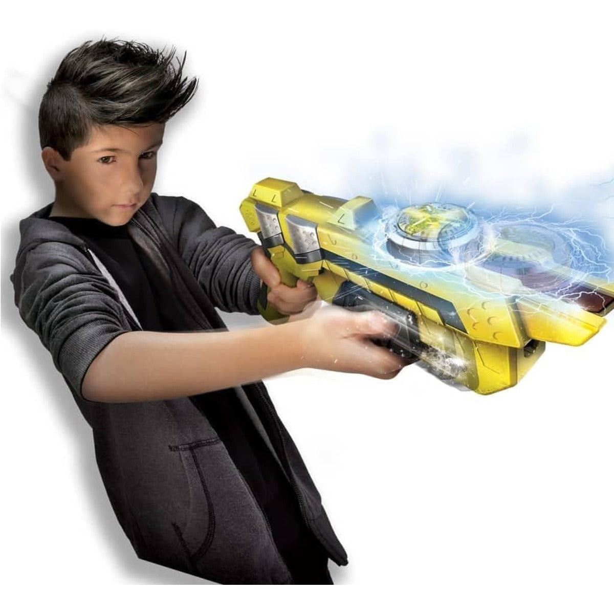 SilverLit Spinner M.A.D Deluxe Battle Pack: Thunder vs Sandstorm Yellow/Green 86311