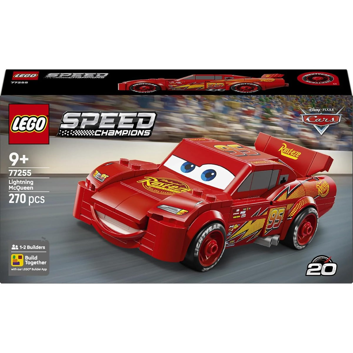 Lego 77255 Speed Champion Lightning McQueen Toy Birthday Present Blocks
